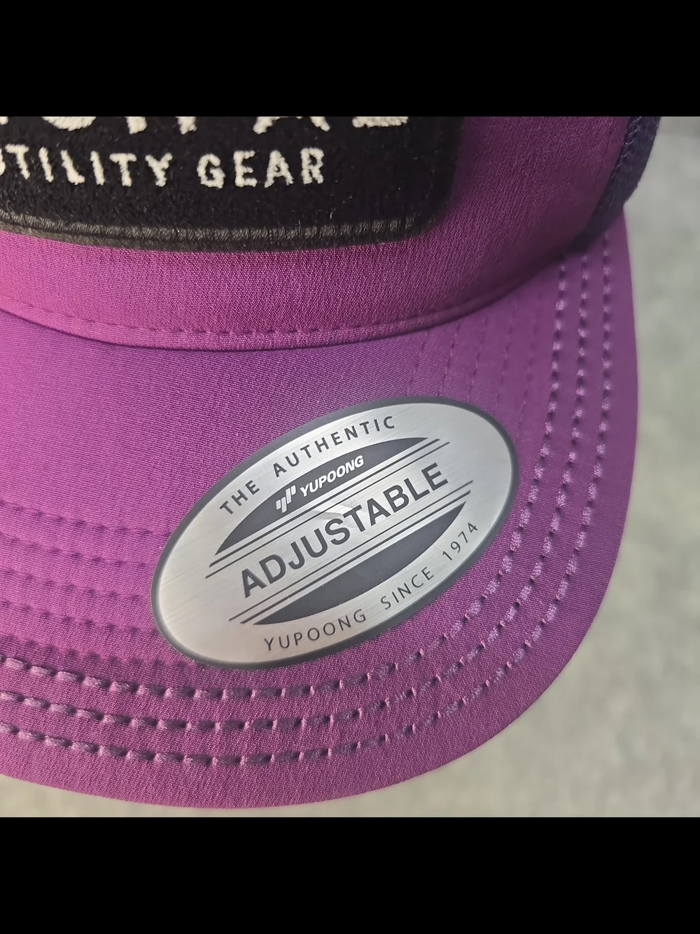 Municipal purple trucker